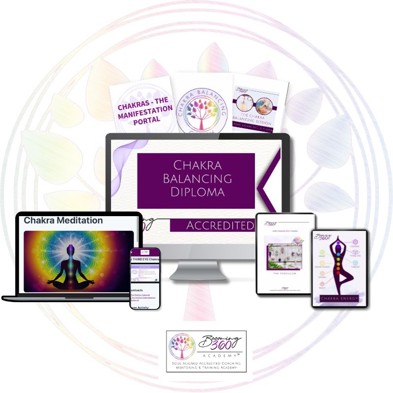 Mock up of the Chakra Balancing Diploma