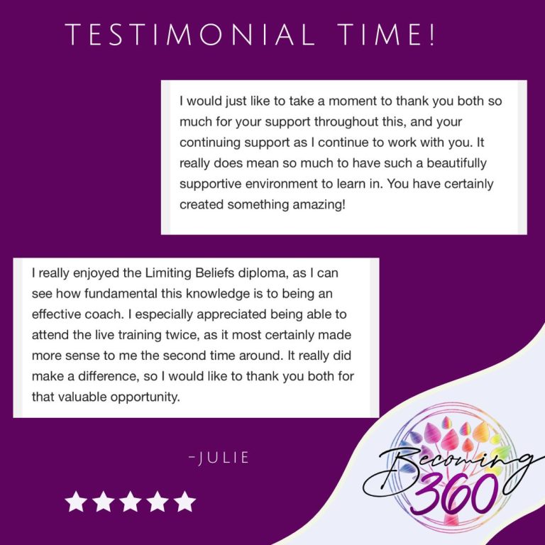 Testimonials & Congratulations (2)